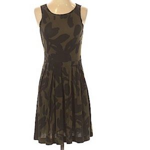 Ann Taylor LOFT camo a line dress
